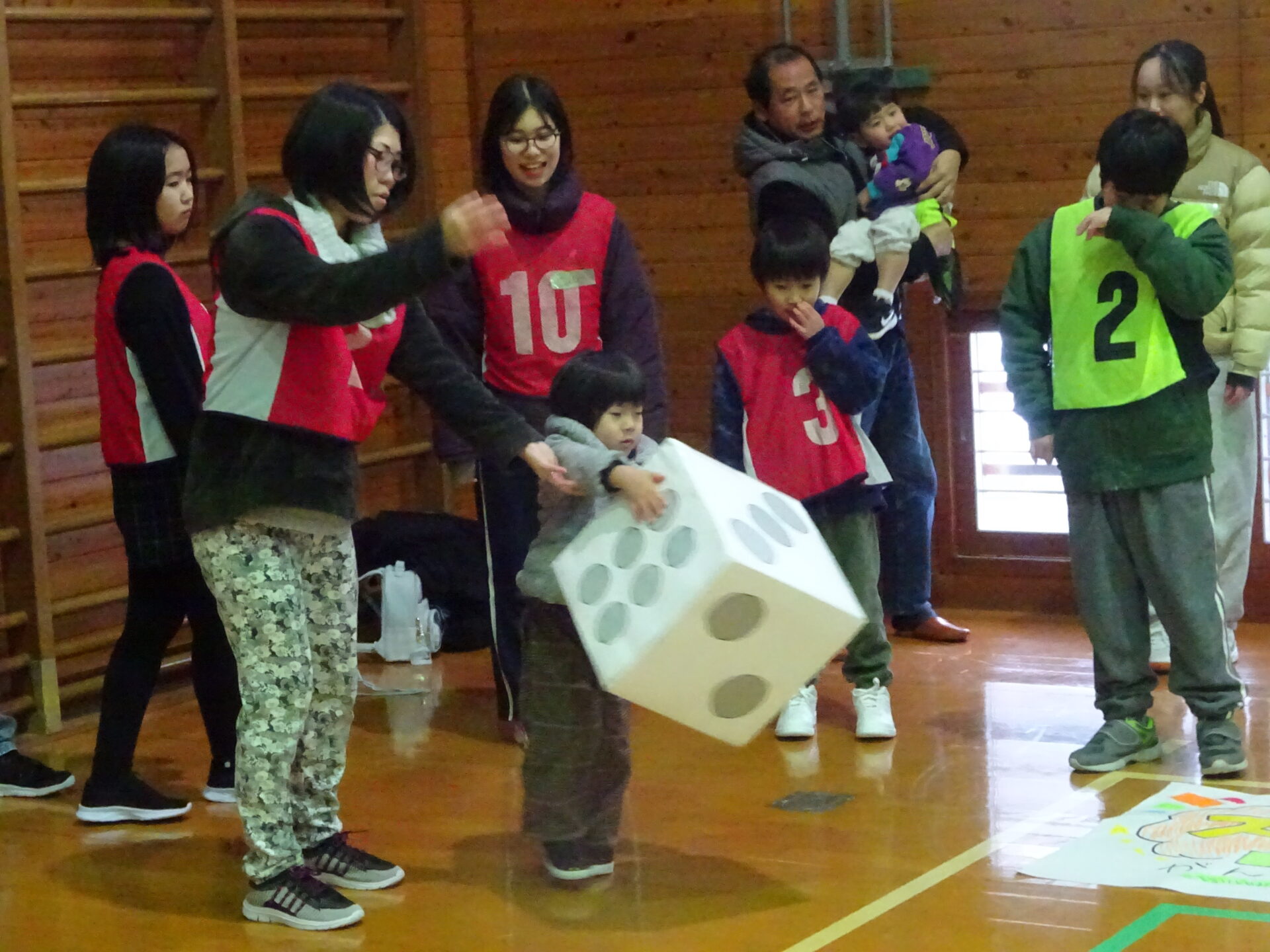 冬の伊野ベーション『巨大すごろく』
