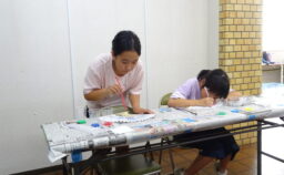 いのっ子教室「バブルアート」