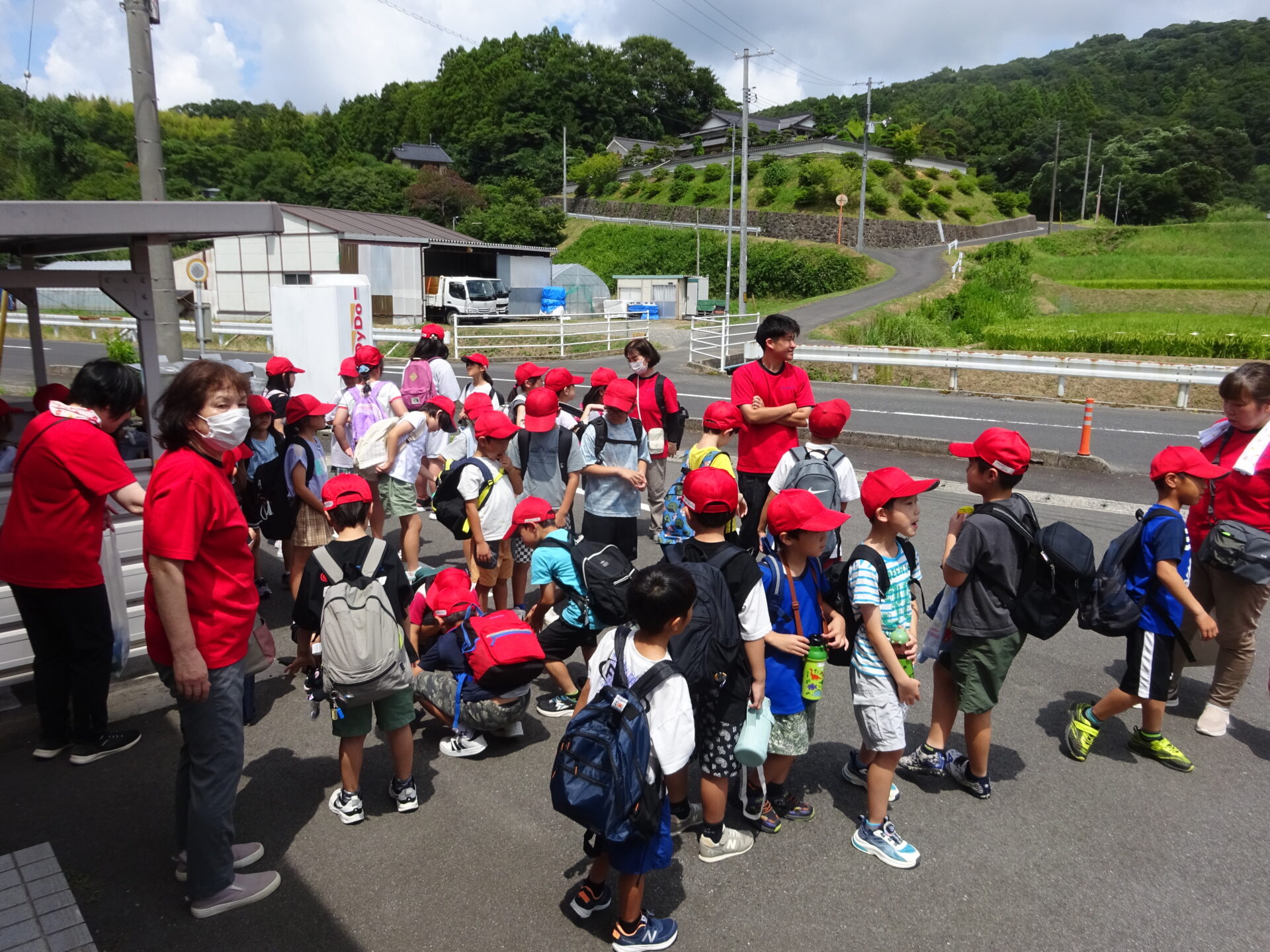 荒島の子どもたちがやって来ました
