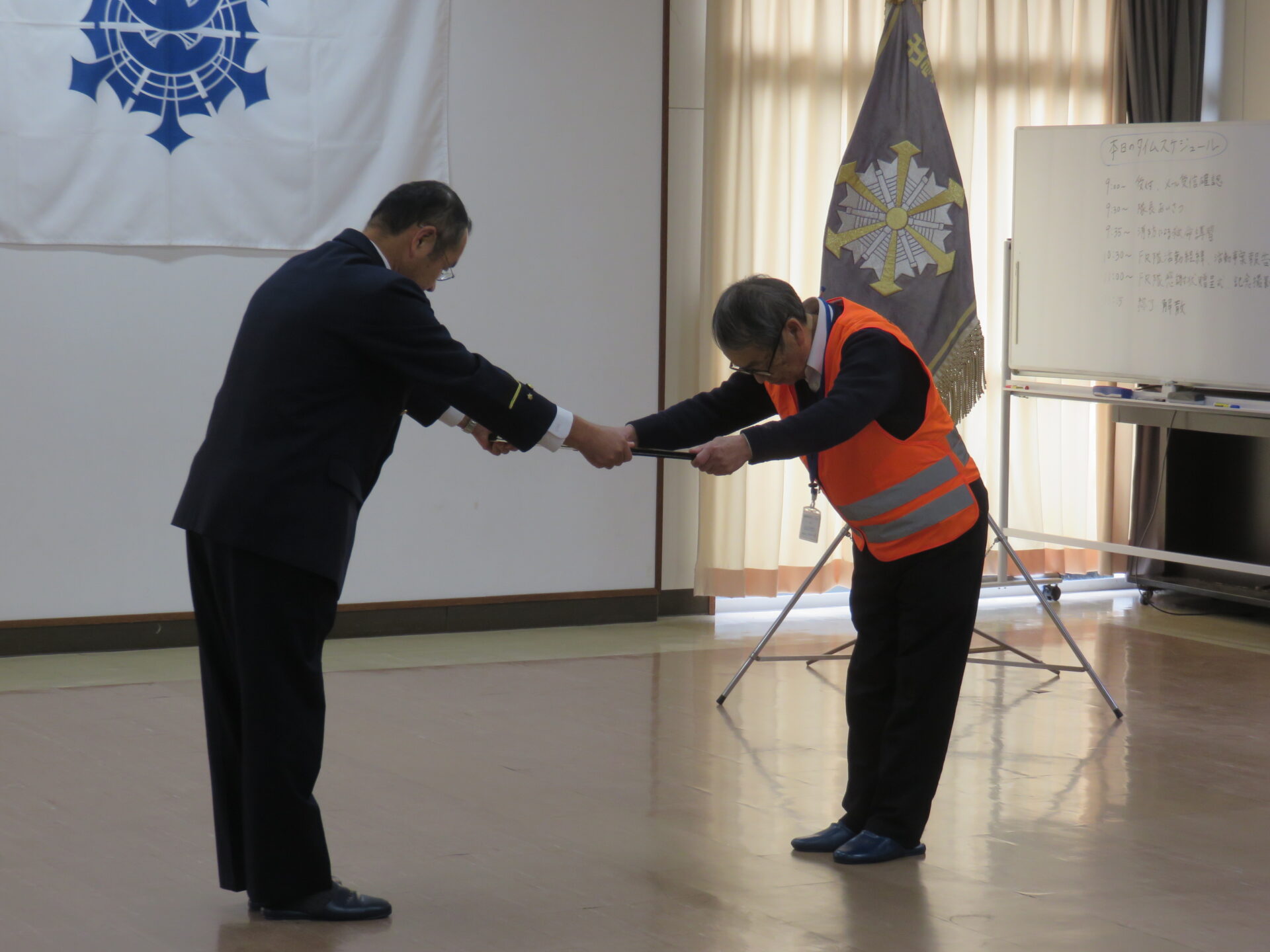 伊野ＦＲ隊が表彰されました