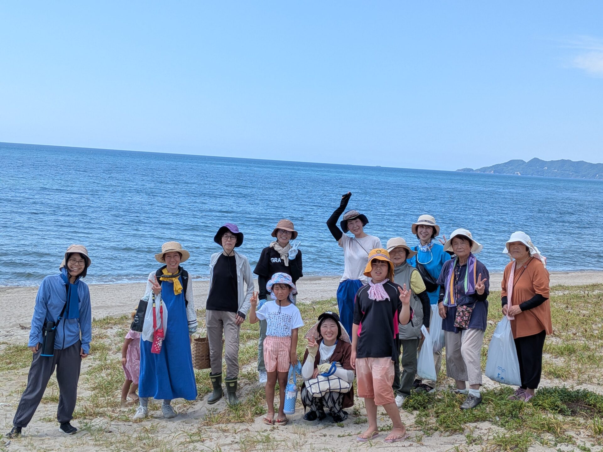 ブンブンズ　稲佐の浜に上陸
